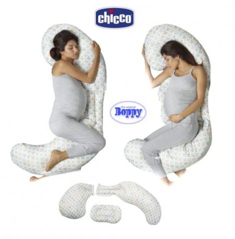 Chicco Boppy Total Body Pillow - Silverleaf